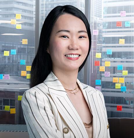 Portrait of Hui Tang, SVP, Insights & Analytics